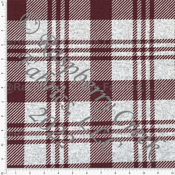 Light Grey and White Brushed Heathered Hacci Sweater Knit Fabric Fabric,  Raspberry Creek Fabrics