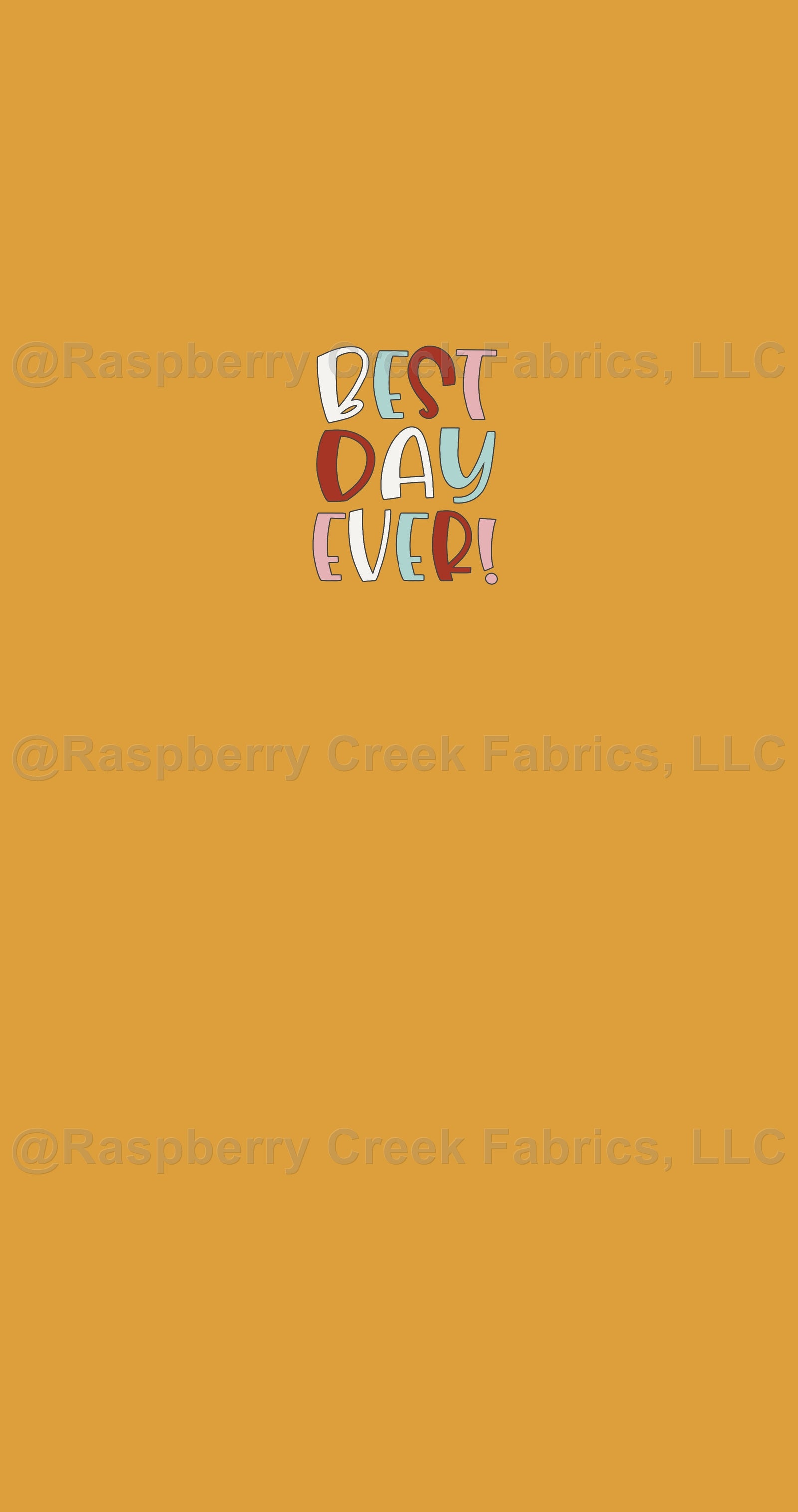 Carousel Panel- Best Day Ever Fabric, Raspberry Creek Fabrics, watermarked
