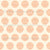 Orange Circles on Ivory {Pastel Shapes} Image