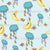 Moons, Clouds, Stars & Butterflies in the Sky Image