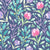 Dainty Florals Persian Blue Image