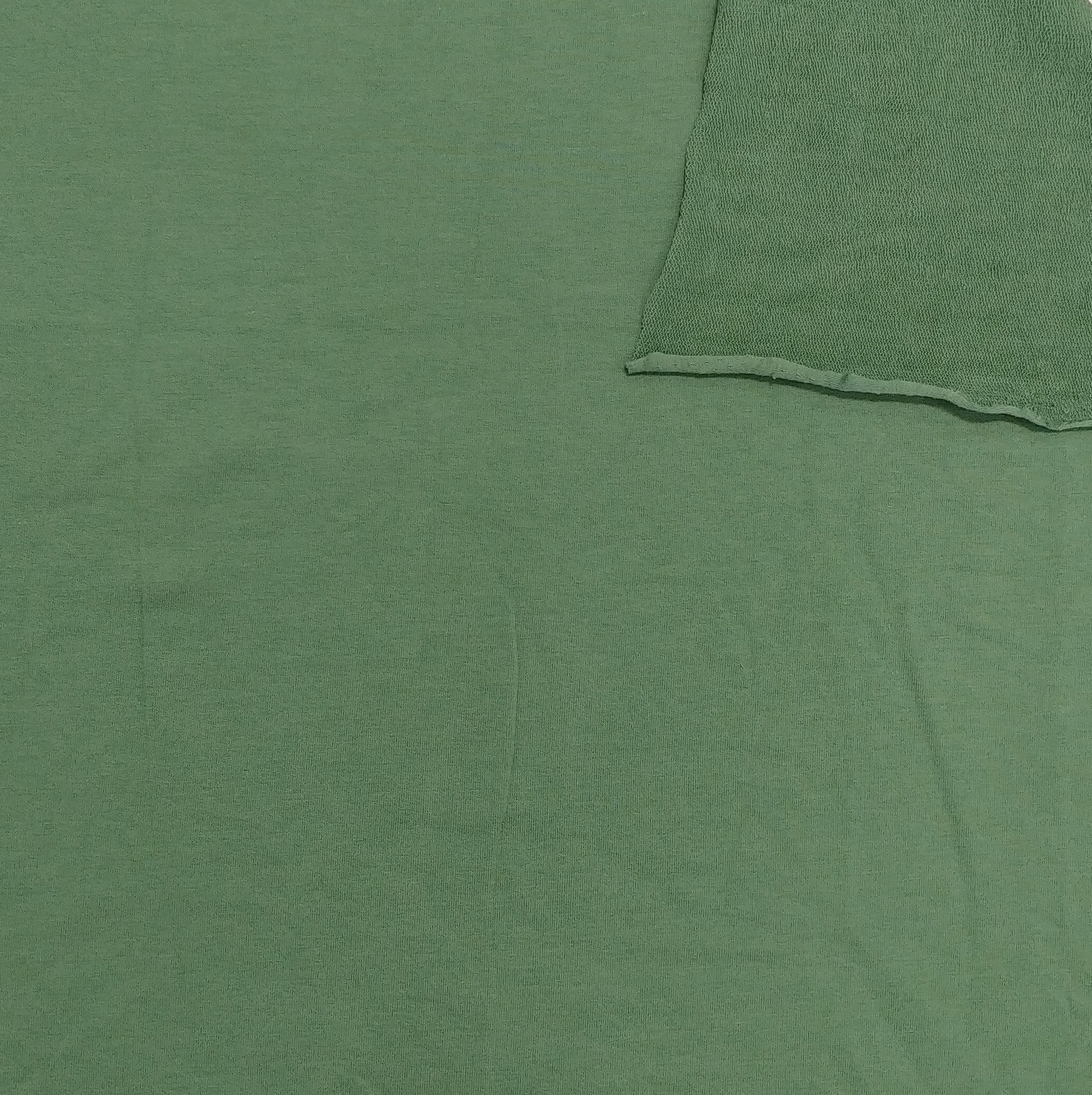 Ivy Green Cotton Twill Spandex Fabric 4 Way Stretch Fabric by 