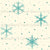 Snowflakes on cream Image