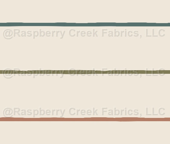 Fun Guy Stripe Cream Fabric, Raspberry Creek Fabrics, watermarked