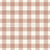 Blush Pink and Off White Gingham Plaid Check {Watercolor Spring Animals} Image