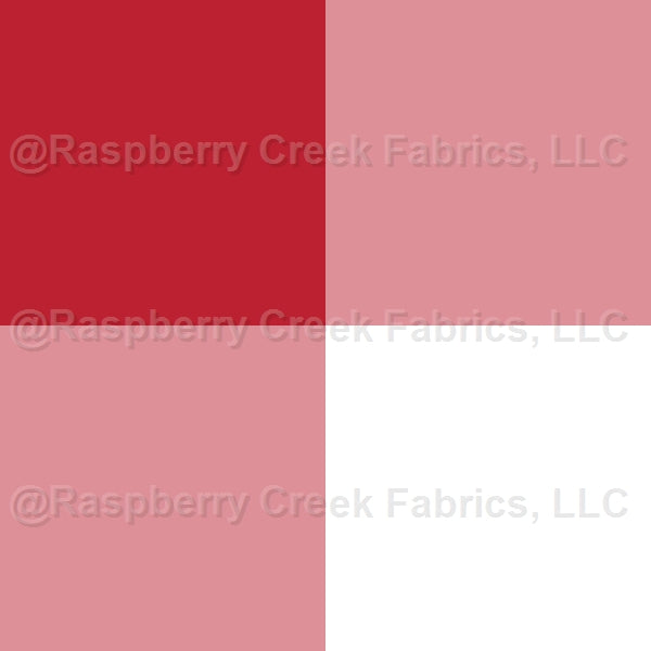 Gingham//Red - Raspberry Creek Fabrics