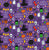 Halloween Party Collage in Purple Image