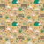 Goose and Ducks Happy Farm - Beige Background Image