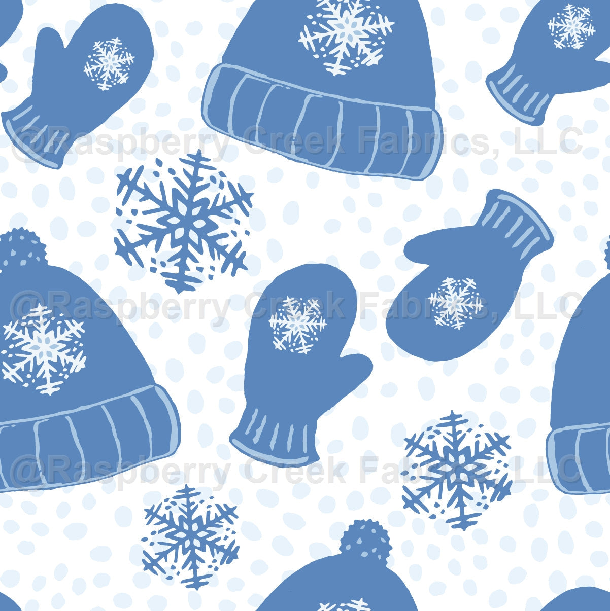 Mittens and Hat, Hello Snow Collection