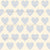 Blue Hearts on Ivory {Pastel Shapes} Image