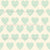Green Hearts on Ivory {Pastel Shapes} Image