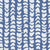 Moonlight Blue Vertical Hebrew Cone Shell Design Image