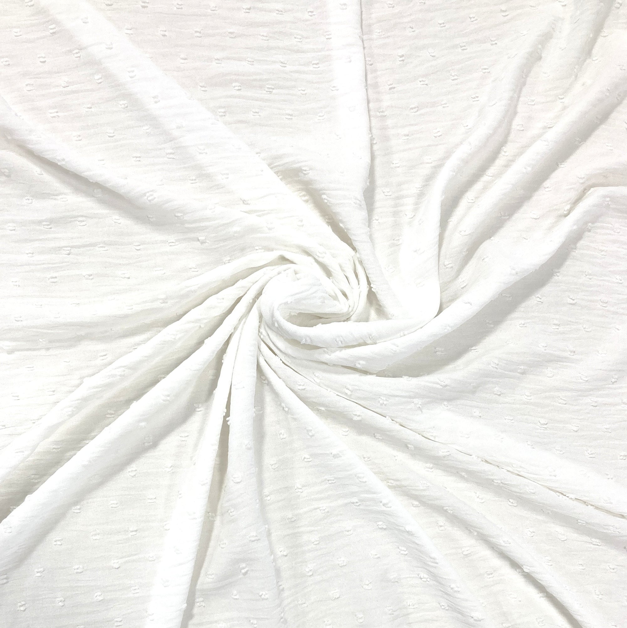 Off White Swiss Dot Fabric Fabric, Raspberry Creek Fabrics, watermarked, restored