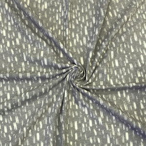 Dusty Olive Green Dash Dot Tri-Blend Jersey Knit Fabric, Wander by Kelsey Shaw for CLUB Fabrics Fabric, Raspberry Creek Fabrics