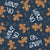 Oh Snap! Funny Gingerbread Cookies on Navy Image
