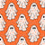 Friendly White Ghosts Orange Image