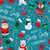 Have a Holly Jolly Christmas on Turquoise Image