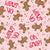 Oh, Snap! Funny Gingerbread Cookies on Pink Image
