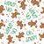 Oh, Snap! Funny Gingerbread Cookies on White Image