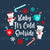 Baby It's Cold Outside Panel Navy Image