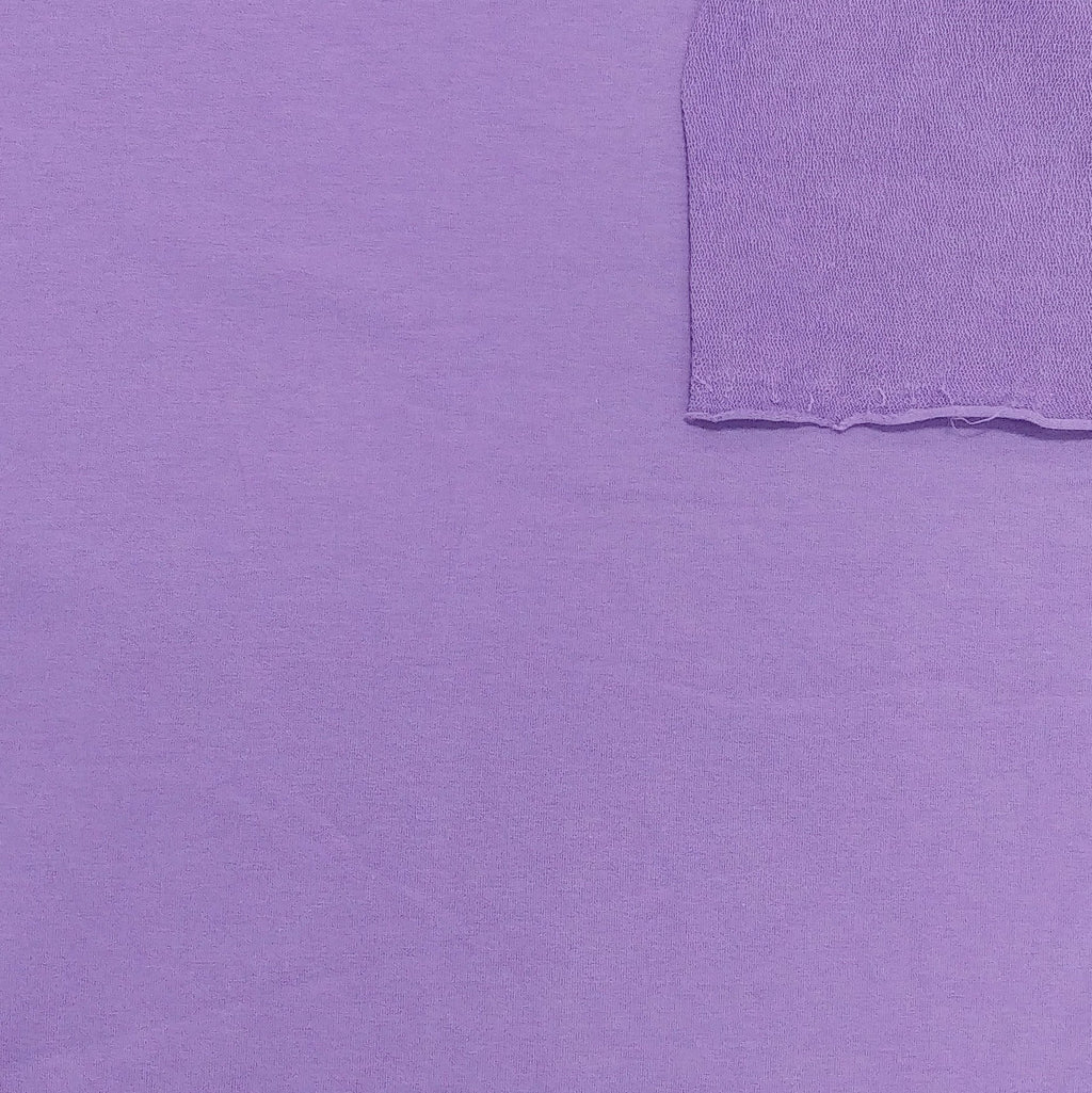Terry Chenille Fabric by the Yard - Lilac (Lavender Purple) (TC