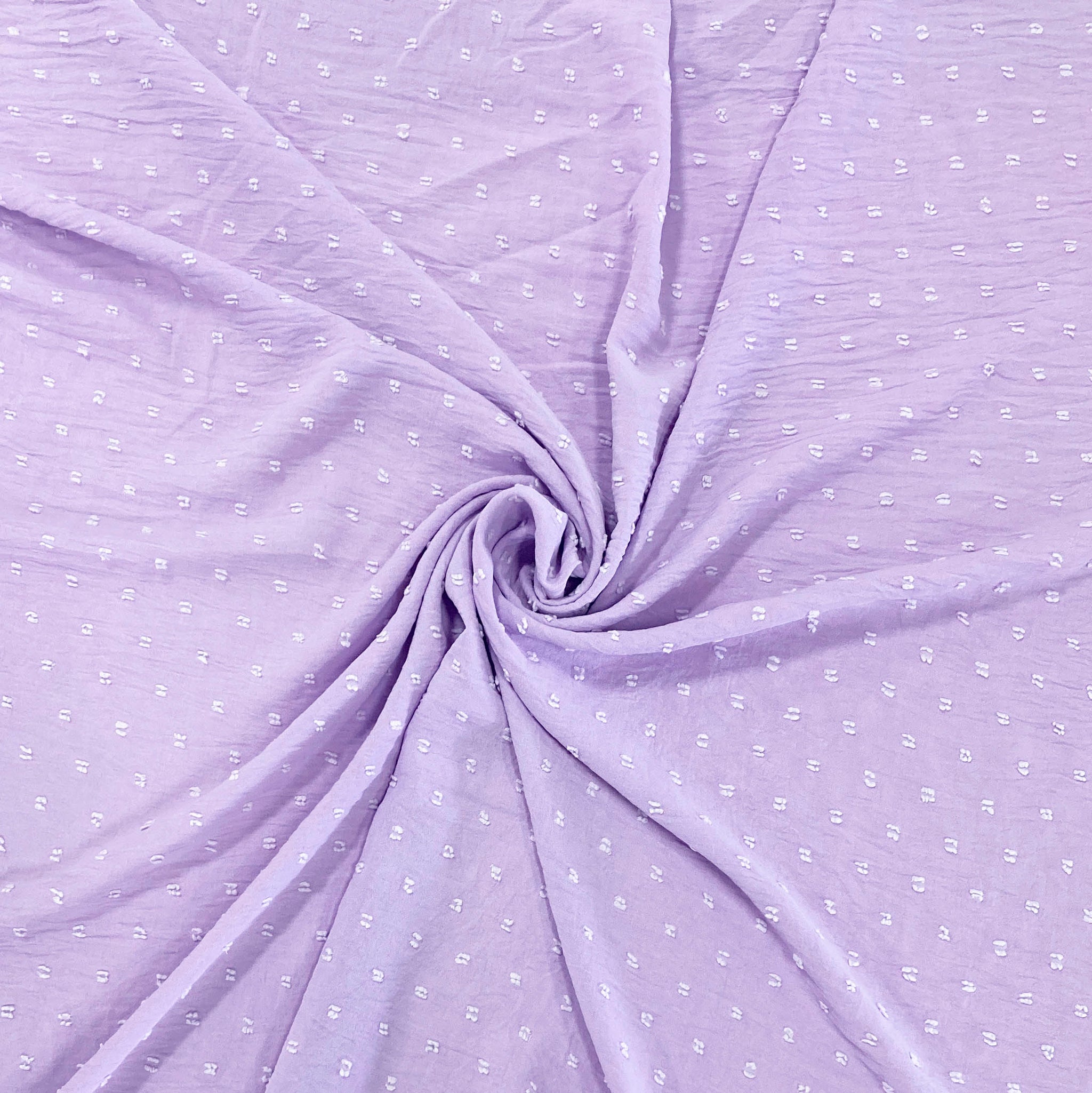 Lilac Swiss Dot Fabric Fabric, Raspberry Creek Fabrics