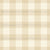 Warm Beige Gingham Check - Little Birdies - neutral traditional cottagecore plaid Image