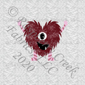 Burgundy Mauve Pink and Grey Valentines Love Bug Panel, By Kelsey Shaw for Club Fabrics Fabric, Raspberry Creek Fabrics, watermarked