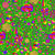 Psychedelic Mushrooms Rainbow Green & Pink Image