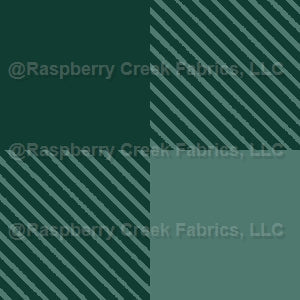 Merry Little Buffalo Check- Emerald Fabric, Raspberry Creek Fabrics, watermarked