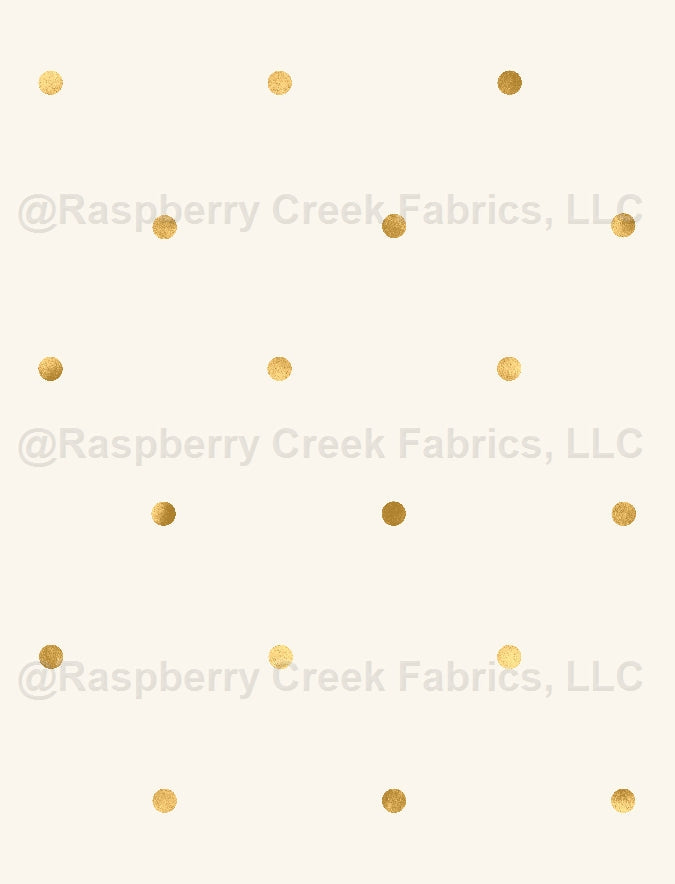 Merry Little Dots- Cream