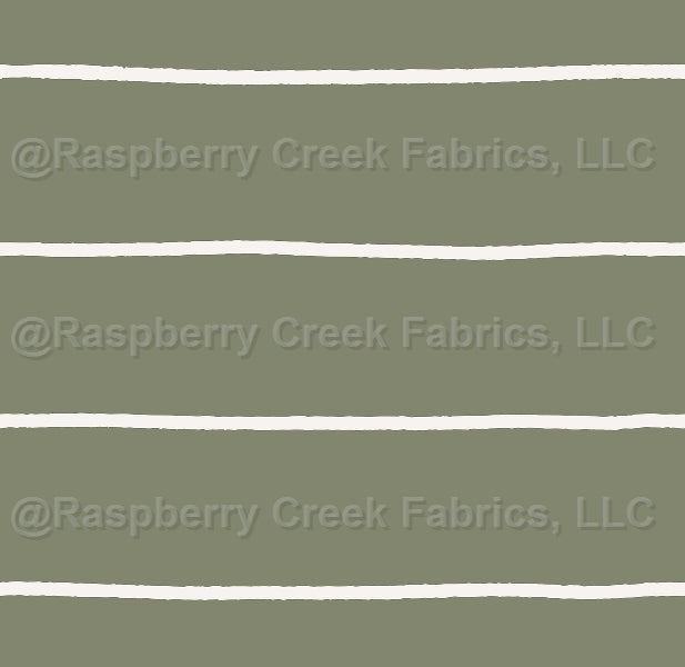 Mr Golden Sun Stripe Green Fabric, Raspberry Creek Fabrics, watermarked