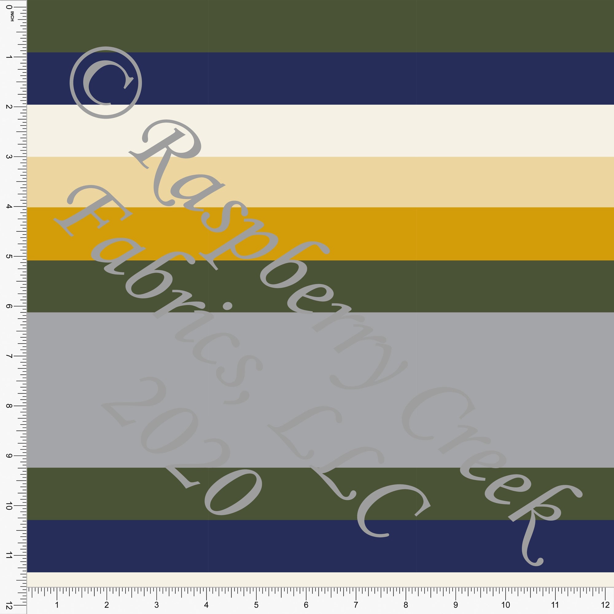 Olive Navy Grey and Mustard Multi Stripe Heathered FLEECE Sweatshirt Knit Fabric, CLUB Fabrics Fabric, Raspberry Creek Fabrics