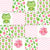 Friendly Frog Patchwork in Pink Image