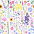 Wildflowers on White Image