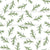 Green Pine Branches on White Image