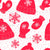 Mittens and Hats Pink, Hello Snow Image
