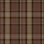 Dark Academia | Beige and Coffee Brown Plaid Tartan Image