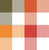 Fall colors on white plaid pattern - Autumn colors Image