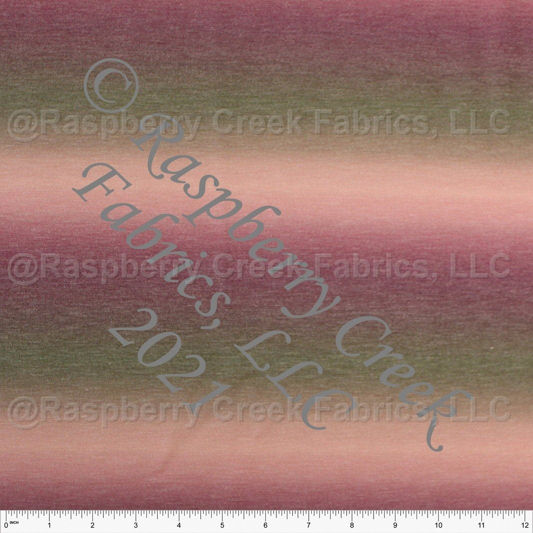 Plum Mauve and Olive Ombre Heathered FLEECE Sweatshirt Knit Fabric, CLUB Fabrics Fabric, Raspberry Creek Fabrics, watermarked