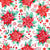 Poinsettias Christmas Florals in Watercolor (Magic of Christmas Collection) Image