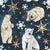 Polar Bear Winter Collection - Deep Blue Image