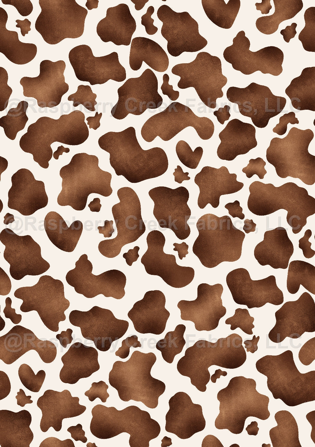 Ponies & Peonies- Brown Cow