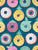 Undercover donuts // teal background pastel colors fruit donuts Image