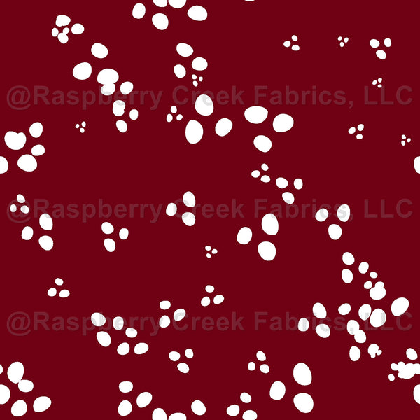 Ditsy Splotches in Red (Holidays Colorway) - Seeing Spots Color-Blind ...