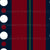 Spot In Line in Red (Holidays Colorway) - Seeing Spots Color-Blind-Friendly Collection by Patternmint Image