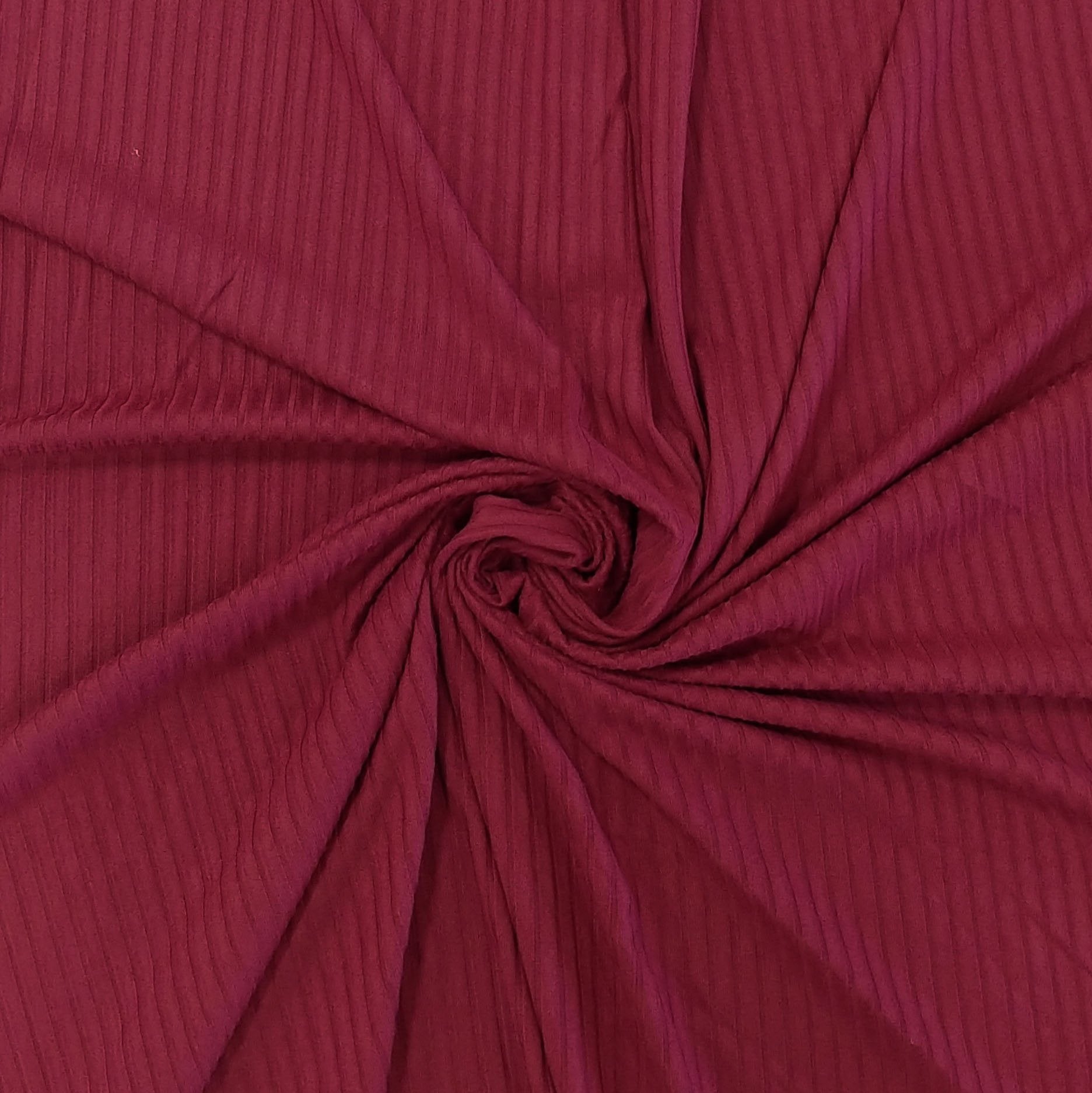 Burgundy Luxury Stretch Velvet Fabric _ Spandex Fabric