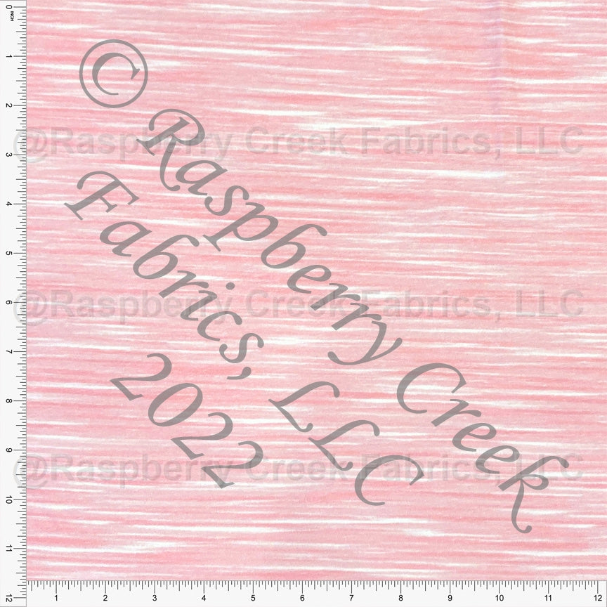 Tonal Pink and White Space Dyed Stripe Tri-Blend Jersey Knit Fabric, By Brittney Laidlaw for CLUB Fabrics