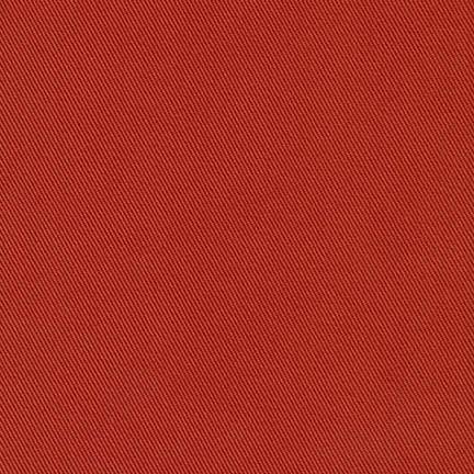 Canyon Red Medium Weight Twill, Ventana Twill Collection by Robert Kaufman Fabric, Raspberry Creek Fabrics, watermarked, restored