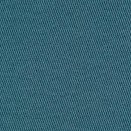 Old Blue Teal Medium Weight Twill, Ventana Twill Collection by Robert Kaufman Fabric, Raspberry Creek Fabrics, watermarked, restored